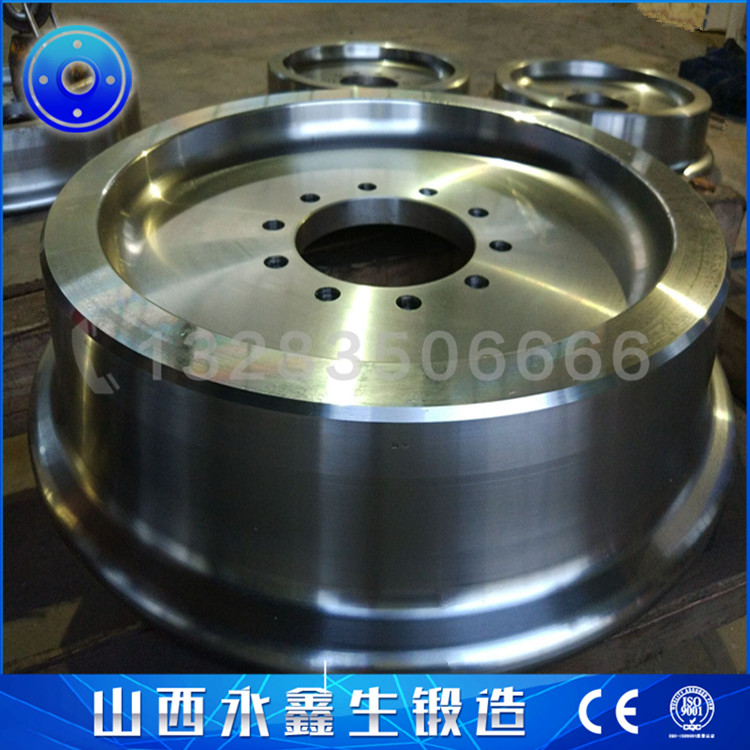 出口ER8材質(zhì)高速火車輪鍛件