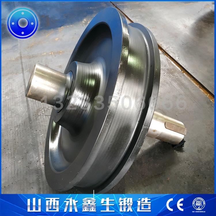 鍛造雙邊車(chē)輪組鍛件 鍛造雙邊車(chē)輪組鍛件